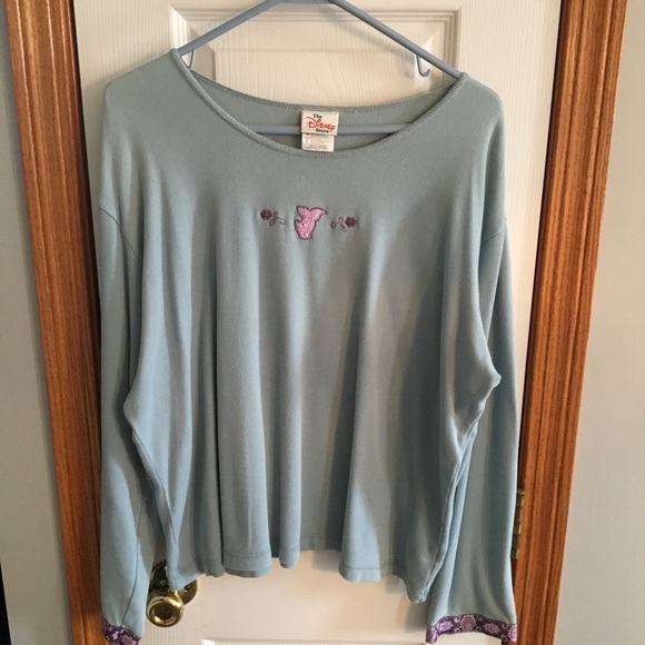 Disney | Tops | Disneys Piglet Logo Shirt Xl | Poshmark
